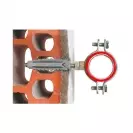 Скоба за тръби с дюбел и шпилка FRIULSIDER 50416 3/4'', метална 50бр. в кашон - small, 139535