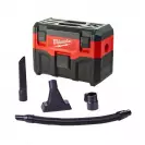 Акумулаторна прахосмукачка MILWAUKEE M18VC-2 M18 VACUUM X, 18V, 2.0-12Ah, Li-Ion, 1300л/мин, безчетков - small