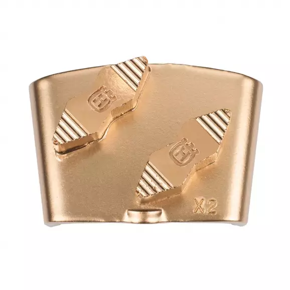 Диаманти метални HUSQVARNA EZ X2 DS, златен, за твърд бетон