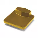 Диаманти метални HUSQVARNA G 670, златен, за бетон - small
