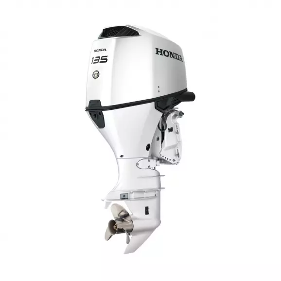 Двигател за лодка HONDA BF135D LRU NH565, дълъг ботуш, 135HP, 2354см3, с генератор 40A, ел. стартер, дист. у-ние
