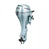 Двигател за лодка HONDA BF15DK2 LRU, дълъг ботуш, 15HP, 350см3, с генератор 12A, с ел. стартер, с д.у