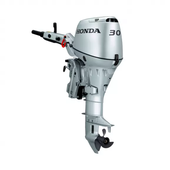 Двигател за лодка HONDA BF30DK2 LRTU, дълъг ботуш, 30HP, 552см3, с генератор 10A, ел. стартер, дист. у-ние