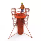 Кофраж за кръгли колони OZLER Rapido ф50x150см - small, 228461