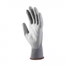 Ръкавици BUNTING GREY, от безшевно трико, топени в полиуретан, ластичен маншет  - small, 229267