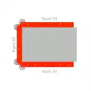 Външен кофражен ъгъл OZLER Rapid 120см - small, 228304