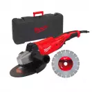 Ъглошлайф MILWAUKEE AG 22-230 E D-SET, 2200W, 6600об/мин, ф230мм - small
