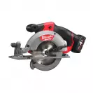 Акумулаторен циркулярен трион MILWAUKEE M12 CCS44-402C, 12V, 4.0, Li-Ion, ф140x20мм, 3600об/мин, безчетков - small, 229914