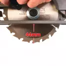Акумулаторен циркулярен трион MILWAUKEE M12 CCS44-402C, 12V, 4.0, Li-Ion, ф140x20мм, 3600об/мин, безчетков - small, 229915