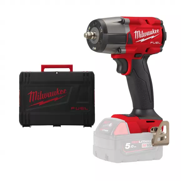 Акумулаторен гайковерт ударен MILWAUKEE M18 FMTIW2F38-0X, 18V, 2.0-12Ah, Li-Ion, 3/8