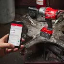 Акумулаторен гайковерт ударен MILWAUKEE M18 ONEFHIWF12E-0X, 18V, 2.0-12Ah, Li-Ion, 1/2