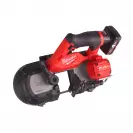 Акумулаторен лентов трион MILWAUKEE M12 FBS64-402C, 12V, 4.0Ah, Li-Ion, 776.3mm, 174m/min, безчетков - small, 229577