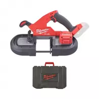 Акумулаторен лентов трион MILWAUKEE M18 FBS85-0C, 18V, 2.0-12Ah, Li-Ion, 164.59м/мин, 898.52мм, безчетков