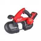 Акумулаторен лентов трион MILWAUKEE M18 FBS85-202C, 18V, 2.0Ah, Li-Ion, 164.59м/мин, 898.52мм, безчетков - small, 261965