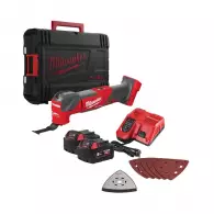 Акумулаторен мултифункционален инструмент MILWAUKEE M18 FMT-502X, 18V, 5.0Ah, Li-Ion, 10000-20000об/мин, безчетков
