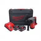 Акумулаторен перфоратор MILWAUKEE M18 ONEFHX-552X, 18V, 5.5Ah, Li-Ion, SDS-plus, 5.0J, безчетков - small