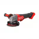 Акумулаторен ъглошлайф MILWAUKEE M18 FSAGV115XPDB-0X, 18V, 2.0-12Ah, Li-Ion, ф115мм, безчетков - small, 250699