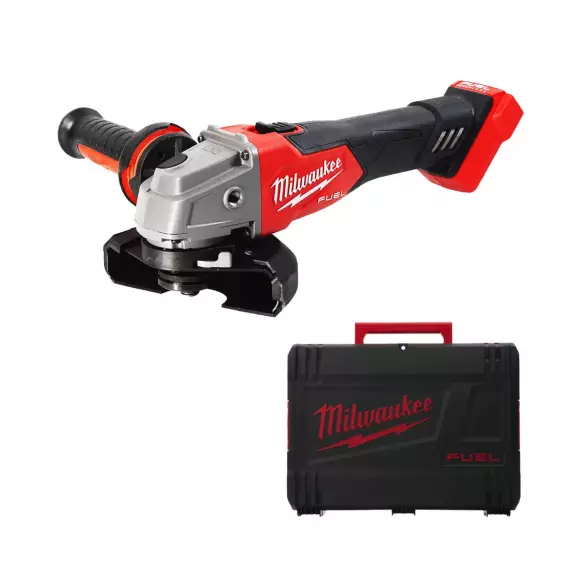 Акумулаторен ъглошлайф MILWAUKEE M18 ONEFSAG125XB-0X, 18V, 2.0-12Ah, Li-Ion, ф125мм, безчетков