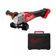 Акумулаторен ъглошлайф MILWAUKEE M18 ONEFSAG125XB-0X, 18V, 2.0-12Ah, Li-Ion, ф125мм, безчетков