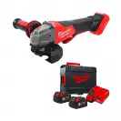Акумулаторен ъглошлайф MILWAUKEE M18 ONEFSAG125XPDB-502X, 18V, 5.0Ah, Li-Ion, ф125мм, безчетков - small, 250707