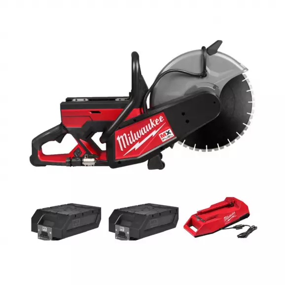 Акумулаторен ъглошлайф MILWAUKEE MXF COS350-602, 72V, 6.0Ah, Li-Ion, ф350мм, безчетков