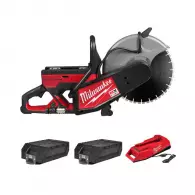 Акумулаторен ъглошлайф MILWAUKEE MXF COS350-602, 72V, 6.0Ah, Li-Ion, ф350мм, безчетков