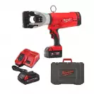 Акумулаторна хидравлична ножица за рязане на кабели MILWAUKEE M18 HCC45-522C, 18V, 2.0/5.0Ah, Li-Ion, 77.8kN - small