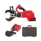 Акумулаторна хидравлична ножица за рязане на кабели MILWAUKEE M18 HCC75-502C, 18V, 5.0Ah, Li-Ion, 77.8kN - small