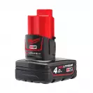 Акумулаторна ножица за трева и храсти MILWAUKEE M12 FHT20-402, 12V, 4.0Ah, Li-Ion, 200мм, безчетков - small, 239109