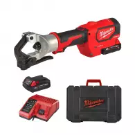 Акумулаторна преса за кримпване на кабели MILWAUKEE M18 HDCT-202C, 18V, 2.0Ah, Li-Ion