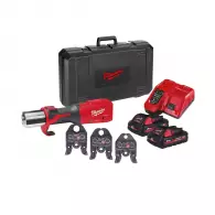 Акумулаторна преса за щанци и матрици MILWAUKEE M18 ONEBLHPT-302C M-SET, 18V, 3.0Ah, Li-Ion, 32kN