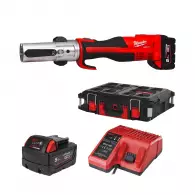 Акумулаторна преса за щанци и матрици MILWAUKEE M18 BLHPTXL-502C, 18V, 5.0Ah, Li-Ion, 32kN