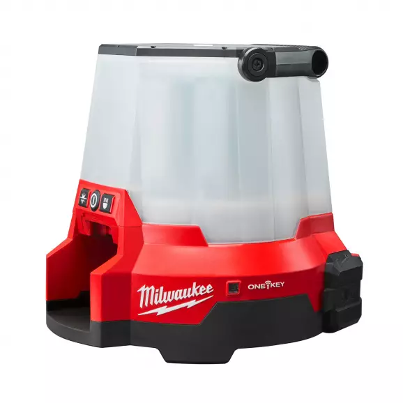 Фенер акумулаторен MILWAUKEE M18 ONESLDP-0, 18/230V, 2.0-12Ah, Li-Ion, LED, 4400lm