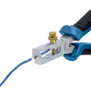 Клещи за заголване на кабели BOSCH 0-10кв.мм/160мм, регулиращ винт, CrV, двукомпонентна дръжка - small, 230146
