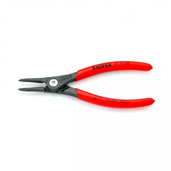 Клещи зегер за вал KNIPEX ф3-10/140мм, прави, външни