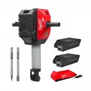 Къртач акумулаторен MILWAUKEE MXF DH2528H-602, 72V, 6.0Ah, Li-Ion, HEX28, 64J, безчетков - small