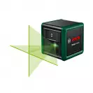 Линеен лазерен нивелир BOSCH Quigo Green, 2 лазерни линии, точност 6mm/10m, автоматично - small, 231856