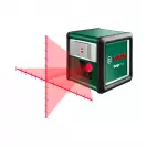 Линеен лазерен нивелир BOSCH Quigo Plus, 2 лазерни линии, точност 8mm/10m, автоматично - small, 231859