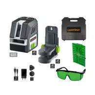 Линеен лазерен нивелир LASERLINER PocketCross-Laser 2G, 2 лазерни линии, точност 3.0mm/10m, автоматично
