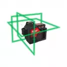 Линеен лазерен нивелир MILWAUKEE M12 3PLKIT-401P, 3 лазерни линии, точност 3mm/10m, 38м, автоматично - small, 243134