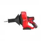 Машина за почистване на тръби и канали MILWAUKEE M12 BDC6-202C, 12V, 2.0Ah, Li-Ion, 7.6м, ф6мм - small, 229545