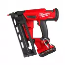 Такер акумулаторен MILWAUKEE M18 FN16GA-202X, 18V, 2.0Ah, Li-Ion, за гвоздеи 32-64мм, безчетков - small, 250841