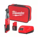 Тресчотка акумулаторна MILWAUKEE M12 FIR38-201B, 12V, 2.0Ah, Li-Ion, 3/8