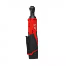Тресчотка акумулаторна MILWAUKEE M12 IR-201B, 12V, 2.0Ah, Li-Ion, 1/4