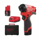 Акумулаторен гайковерт ударен MILWAUKEE M12 FID2-202X, 12V, 2.0Ah, Li-Ion, 170Nm, 1/4