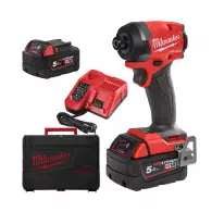 Акумулаторен гайковерт ударен MILWAUKEE M18 FID3-502X, 18V, 5.0Ah, Li-Ion, 226Nm, 1/4