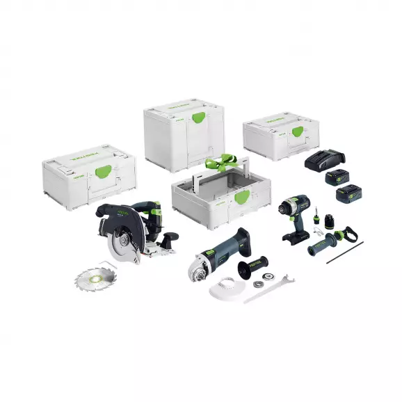 Акумулаторен комплект FESTOOL HKC55/TPC18/AGC18/TB 137, 18V, 5.0Ah, Li-Ion