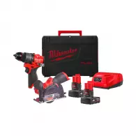 Акумулаторен комплект MILWAUKEE M12 FPP2G2-402X (M12 FPD2-0 + M12 FCOT-0), 12V, 4.0Ah, Li-Ion
