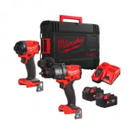 Акумулаторен комплект MILWAUKEE M18 FPP2A3-502X (M18 FPD3 + M18 FID3), 18V, 5.0Ah, Li-Ion