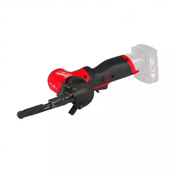 Акумулаторен лентов шлайф MILWAUKEE M12 FBFL10-0, 12V, 2.0-6.0Ah, Li-Ion, 0-1100м/мин, 10х330мм, безчетков